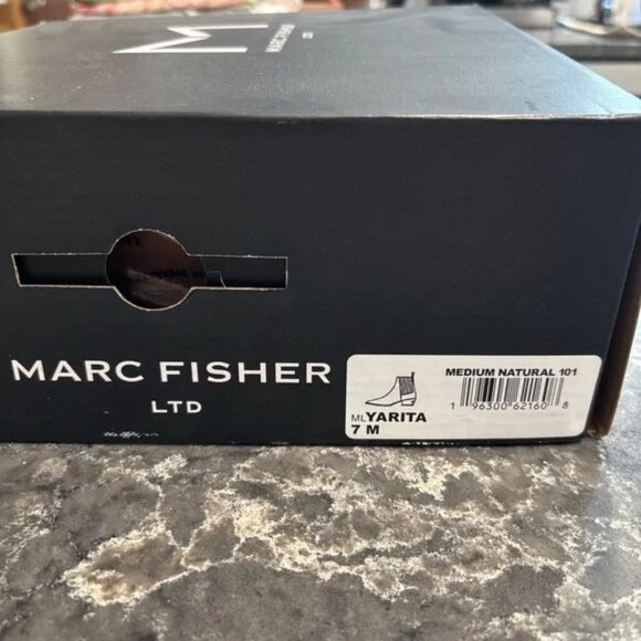 NEW Marc Fisher LTD Yarita Bootie (Medium Natural) - Picture 8 of 8